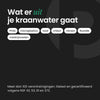 Overzicht van wat de PureFilter Mineral+ uit kraanwater haalt: PFAS, microplastics, lood, chloor, nitraat, fluoride en medicijnresten