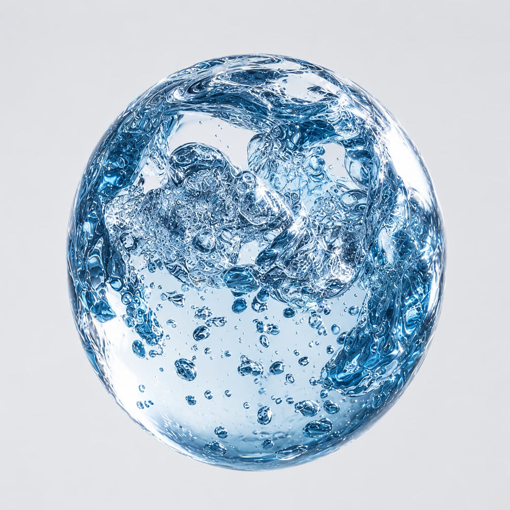 Kalium in waterbol — toegevoegd aan je water door de PureFilter Mineral+
