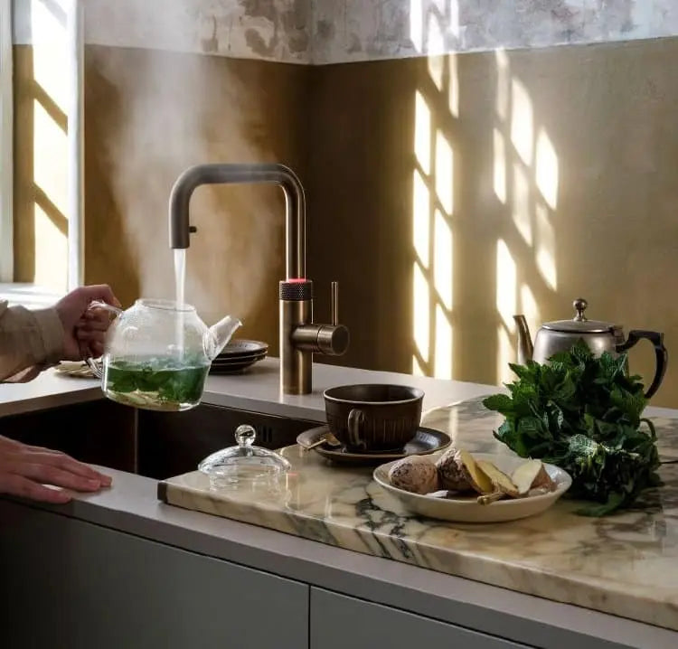 Waterfilter voor je Quooker — kokend, koud én gefilterd water uit dezelfde kraan